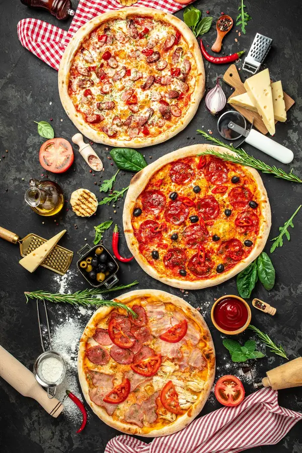 images pizza verticale