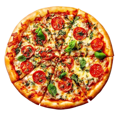 topp view margherita removebg preview